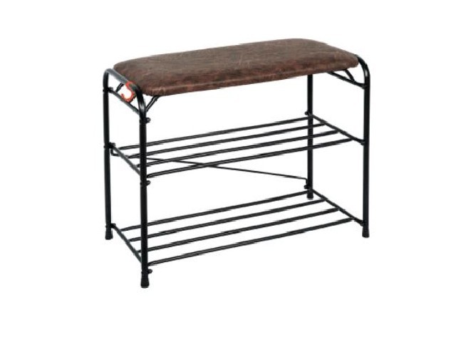 Подставка для обуви Альфа 23 с сиденьем 